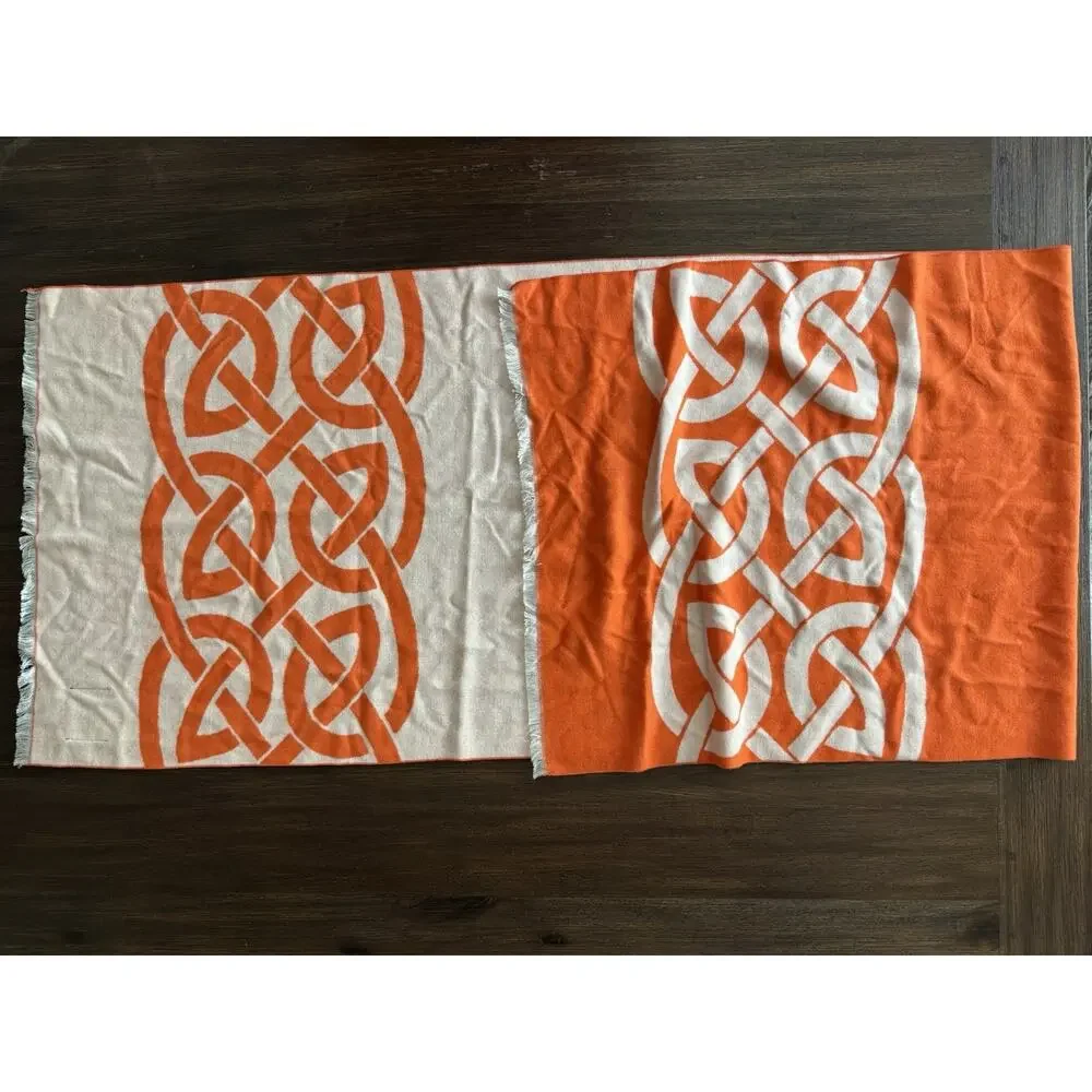 Book Of Kells Trinity College Dublin Ireland Celtic Scarf Shawl Wrap Reversible